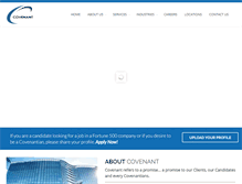 Tablet Screenshot of covenantindia.net